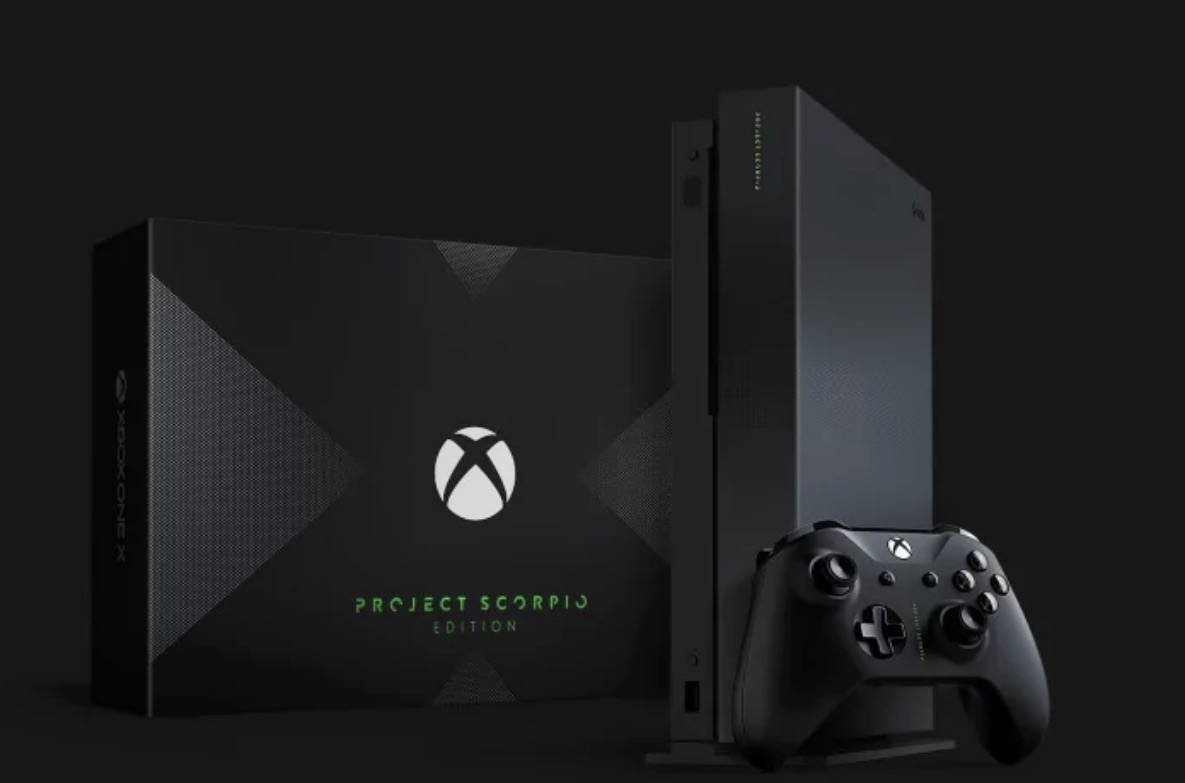 【限定版】Xbox one x Scorpio edition