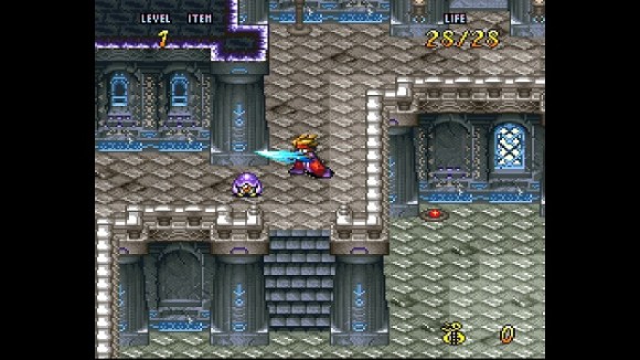 ▲ちなみにキャラクターデザインは『ドラゴンクエスト列伝　ロトの紋章』で有名な藤原カムイ先生で、説明書には表情豊かなキャラの絵が載っていたりします。